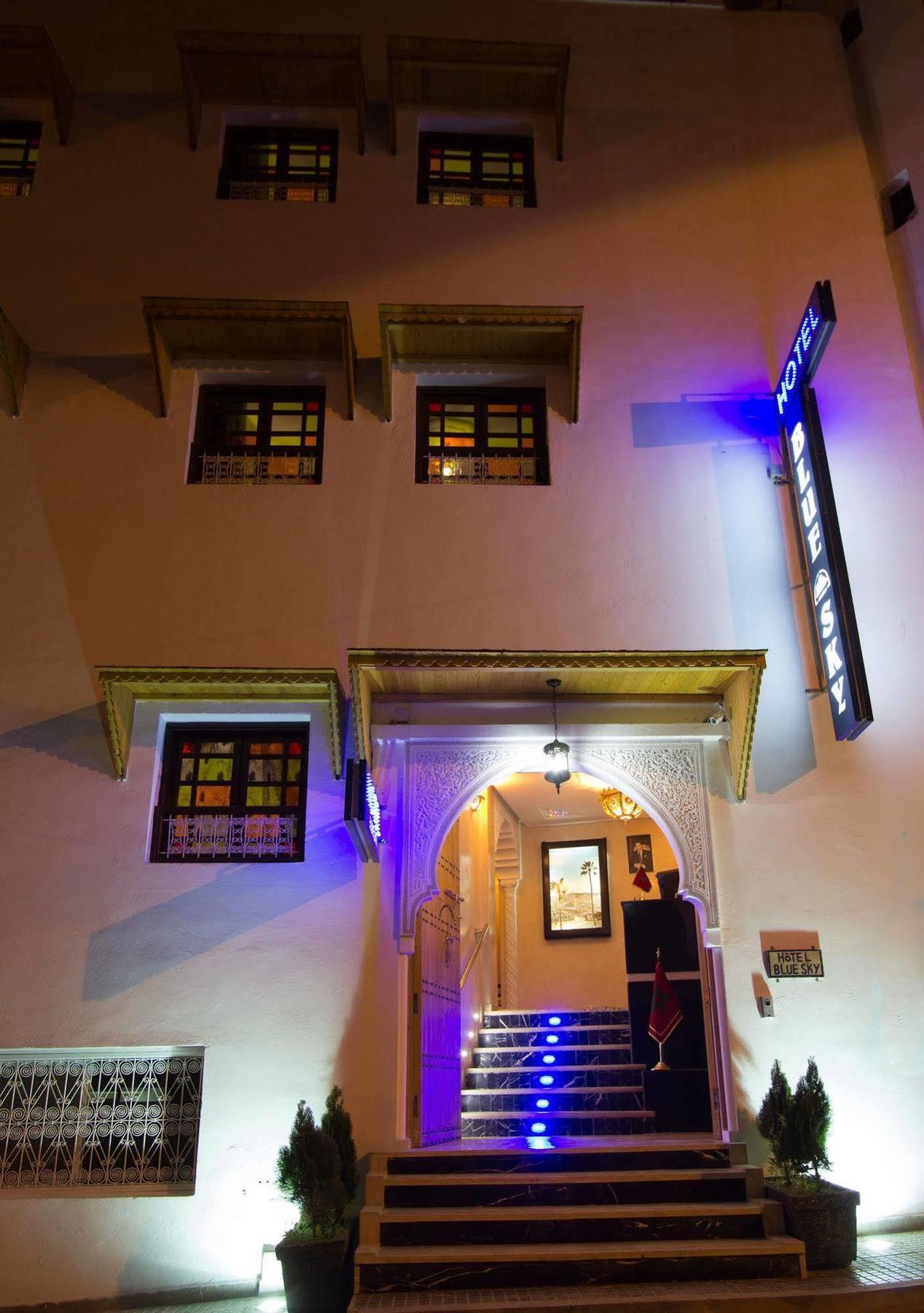 Blue Sky Hôtel Fez Exterior foto